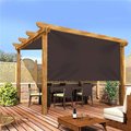 Covers & All Covers & All Pergola-M-Coffee-10 18 oz Outdoor Universal Replacement Shade Cover for Canopy Pergola  Coffee - 10 x 8 ft. Pergola-M-Coffee-10